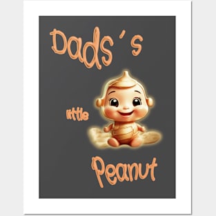 Dads´s little peanut Posters and Art